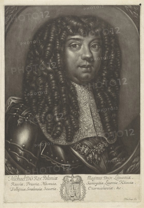 Michal Korybut Wisniowiecki (1640-1673), King of Poland and Grand Duke of Lithuania, 1699.