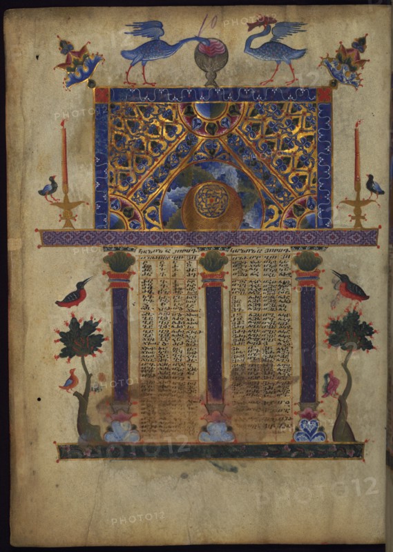 Miniature from the Toros Roslin Gospels, 1262.