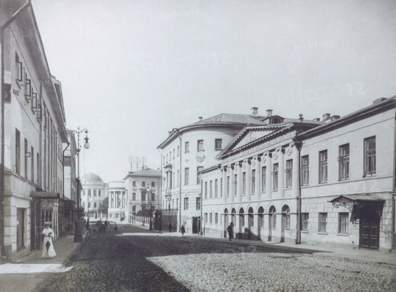 Mokhovaya Street in Moscow, 1890s.
