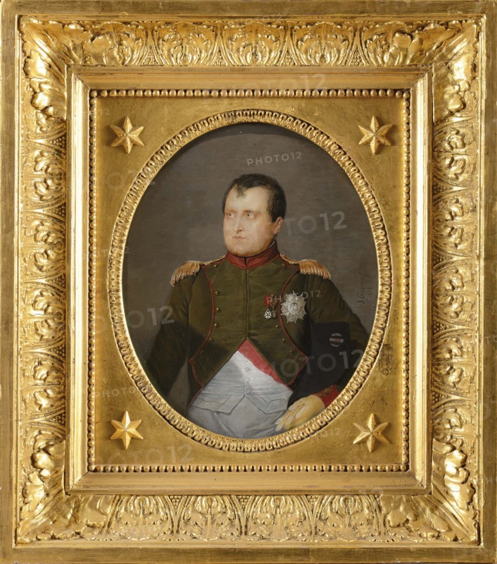 Napoleon I in his uniform of the Chasseurs à cheval de la Garde, 1811.