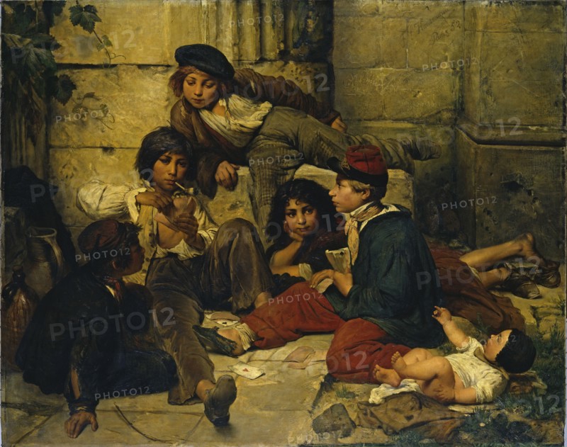 Paris Street Children, 1852.