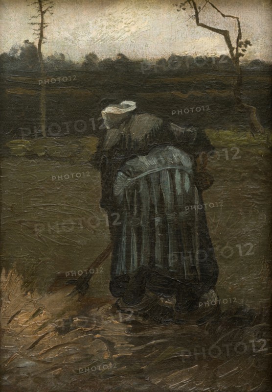 Peasant Woman Digging, 1885.