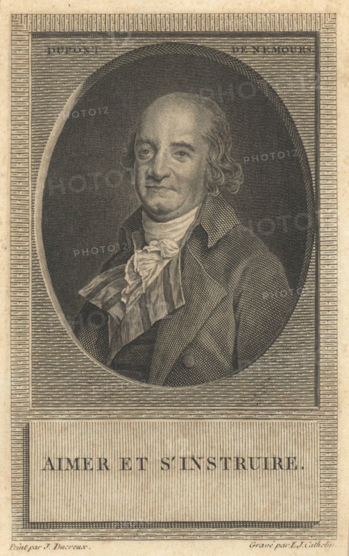 Pierre Samuel Du Pont de Nemours (1739-1817), .
