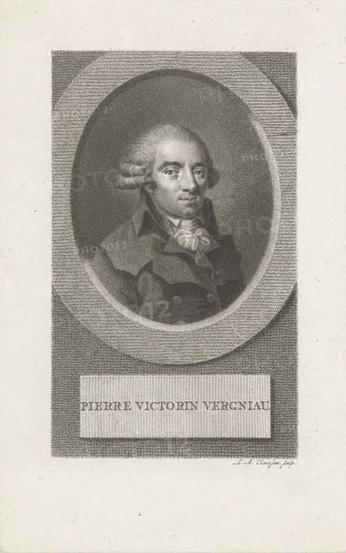 Pierre Victurnien Vergniaud (1753-1793), 1790s.