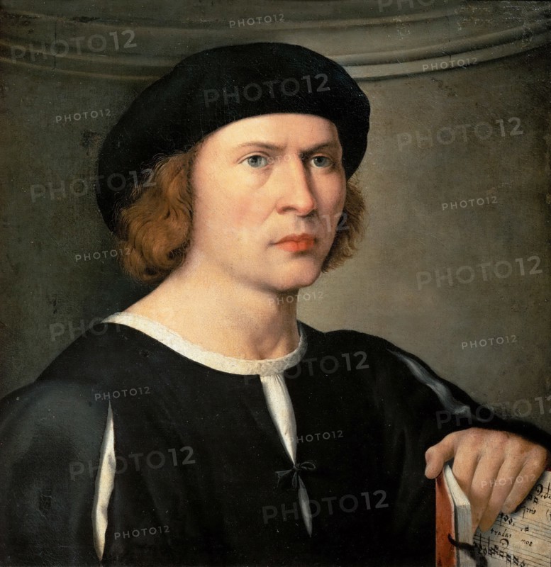 Portrait of a musician, ca 1515-1520.