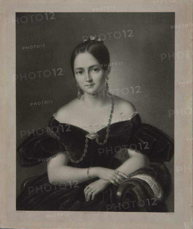 Portrait of Alexandra Smirnova-Rosset (1809-1882), 1830-1840s.