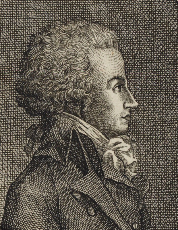Portrait of Antoine-Pierre-Joseph-Marie Barnave (1761-1793), 1790.