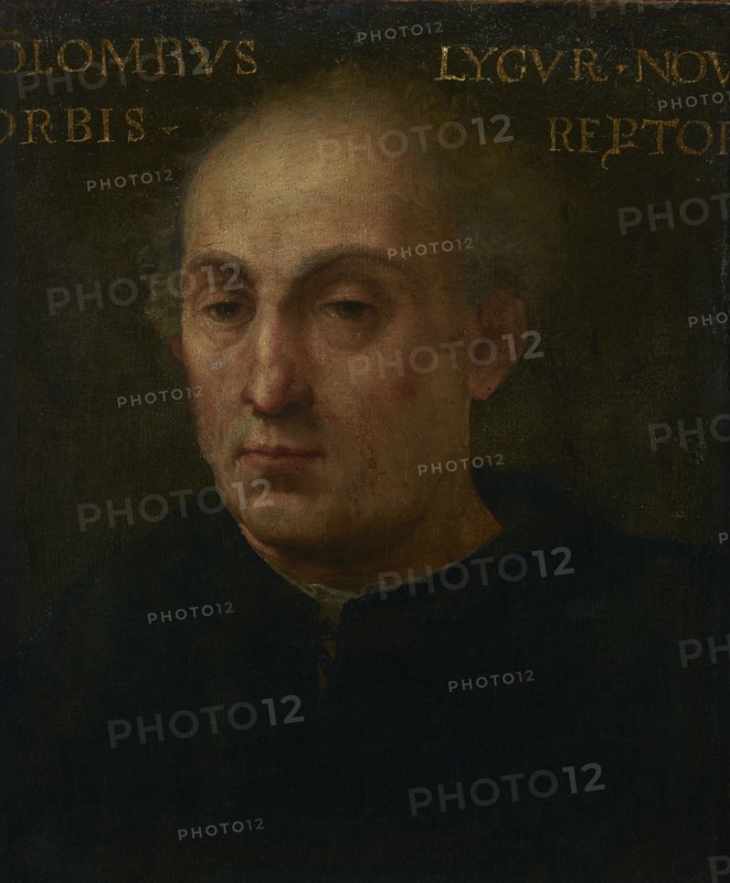 Portrait of Christopher Columbus, ca 1525-1537.