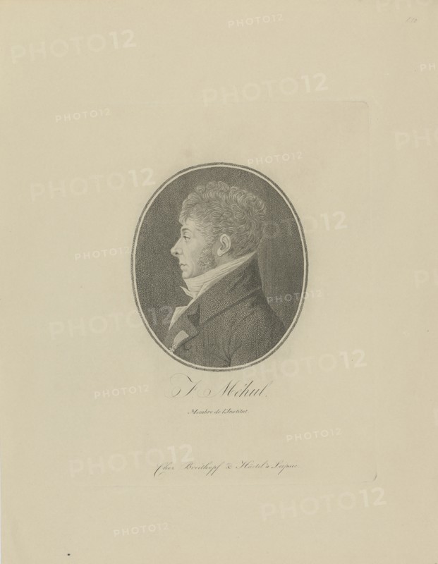Portrait of Étienne-Nicolas Méhul (1763-1817), c. 1800.