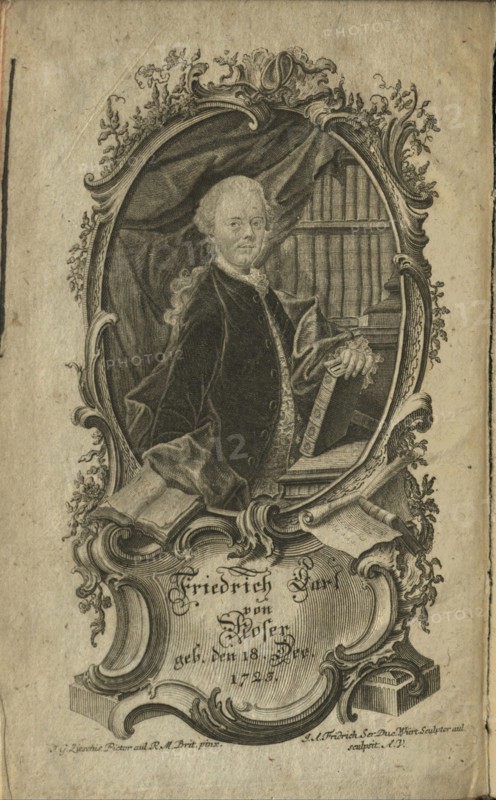 Portrait of Friedrich Karl Freiherr von Moser (1723-1798), 1775.