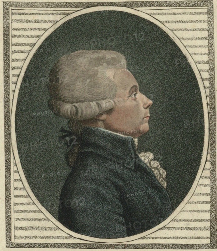 Portrait of Jacques Guillaume Thouret (1746-1794), c. 1790.