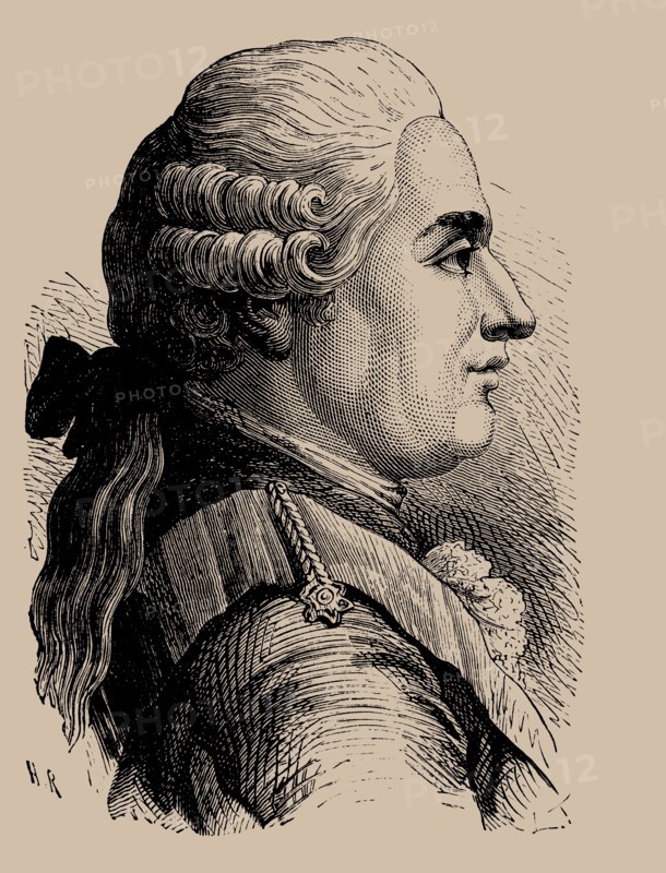 Portrait of Louis XVIII (1755-1824), 1889.