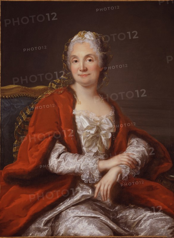 Portrait of Madame Geoffrin (1699-1777), ca 1760.
