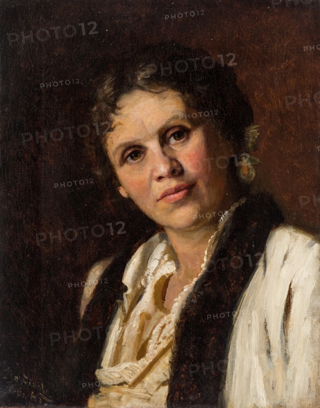 Portrait of Sophia Kuvshinnikova (1847-1907), 1886.
