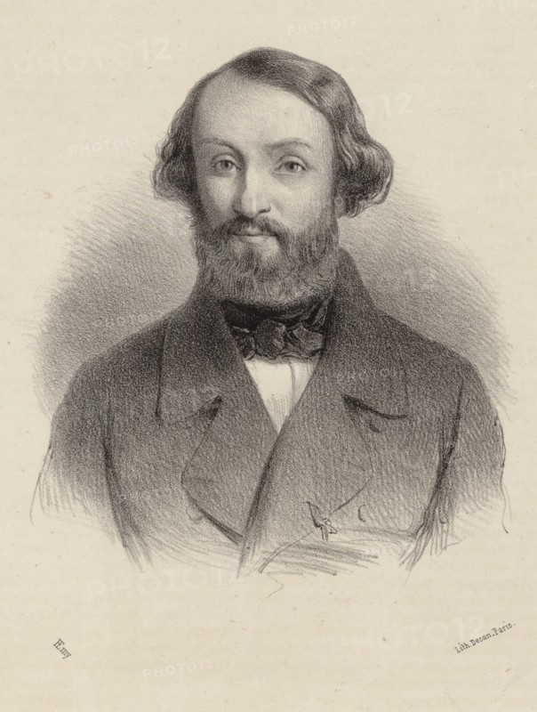 Portrait of the composer Albert Grisar (1808-1869), 1850.