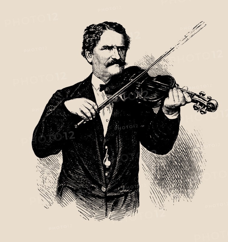 Portrait of the composer Joseph Gungl (1810-1889), 1874.