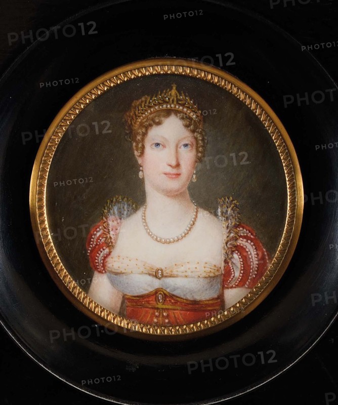 Portrait of the Empress Marie-Louise (1791-1847), Mid of the 19th cen..