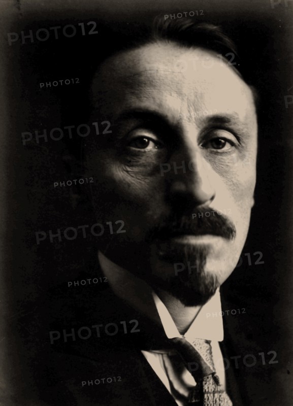 Portrait of the writer and dramatist Boris Konstantinovich Zaytsev (1881-1972), 1920s.