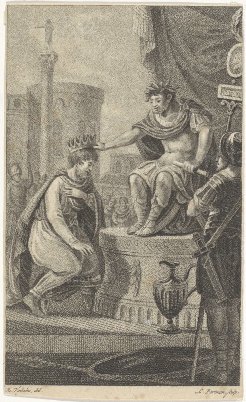Roman Emperor Nero Crowned Tiridates I Of Armenia, 1804.