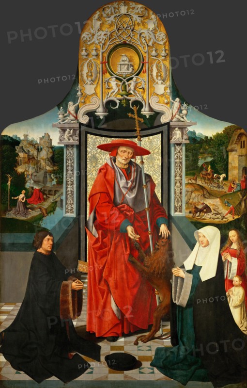 Saint Jerome and the lion (center panel), 1511.