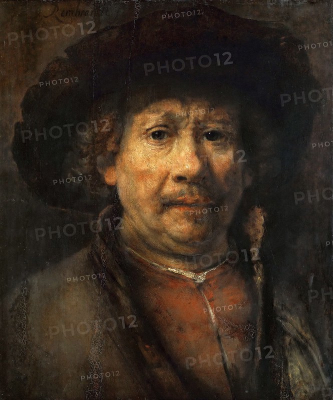 Small Self-Portrait, ca 1657 .