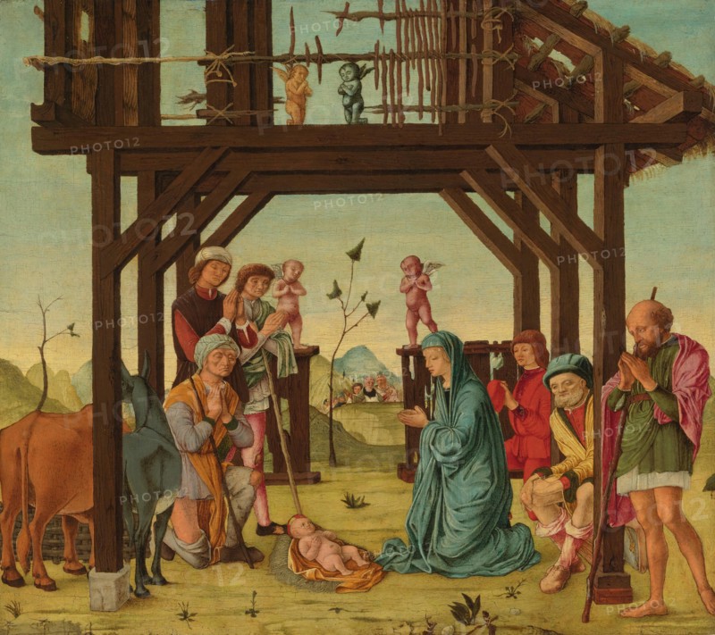 The Adoration of the Shepherds, ca 1485.