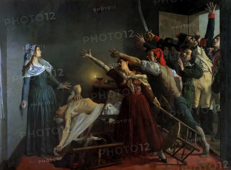 The Assassination of Jean-Paul Marat, 1880.