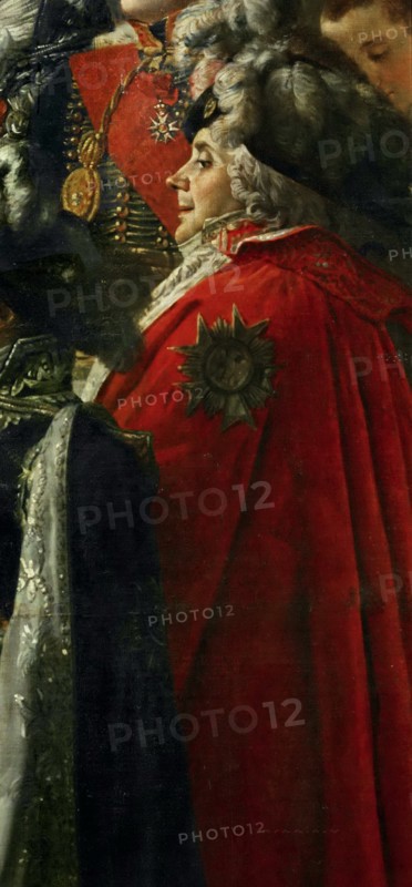 The Coronation of Napoleon at Notre-Dame. Detail: Charles Maurice de Talleyrand Périgord (1754-1838)