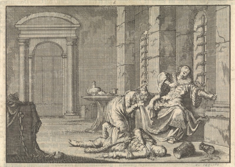 The Death of Tsar Fyodor II Borisovich Godunov, 1605, 1698.