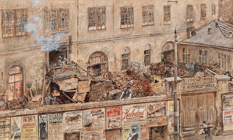 The Kitschelt iron foundry at the Skodagasse in Vienna, 1898.