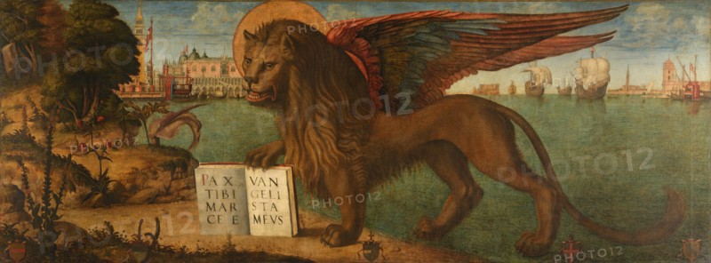 The Lion of Saint Mark, 1516.