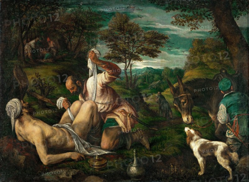 The Parable of the Good Samaritan, ca. 1575.