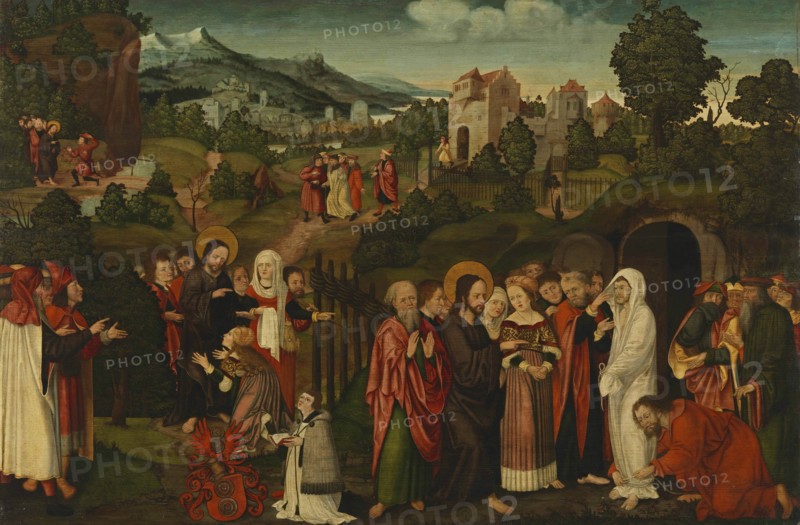 The Resurrection of Lazarus, ca 1530.