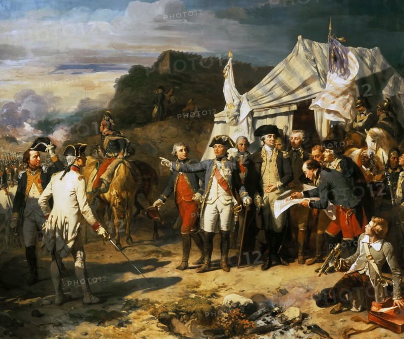 The Siege of Yorktown, October 17, 1781 , 1836.