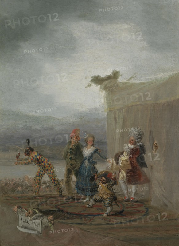 The Strolling Players (Los cómicos ambulantes), 1793.