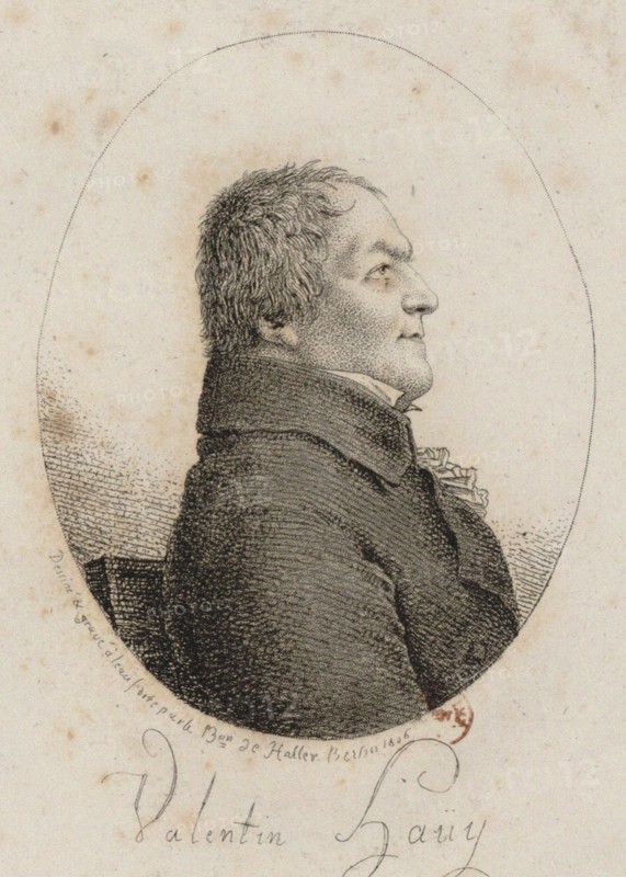 Valentin Haüy (1745-1822), 1806.
