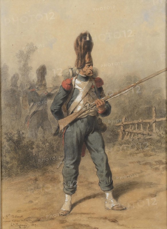 Foot Grenadier of the Imperial Guard, 1859.