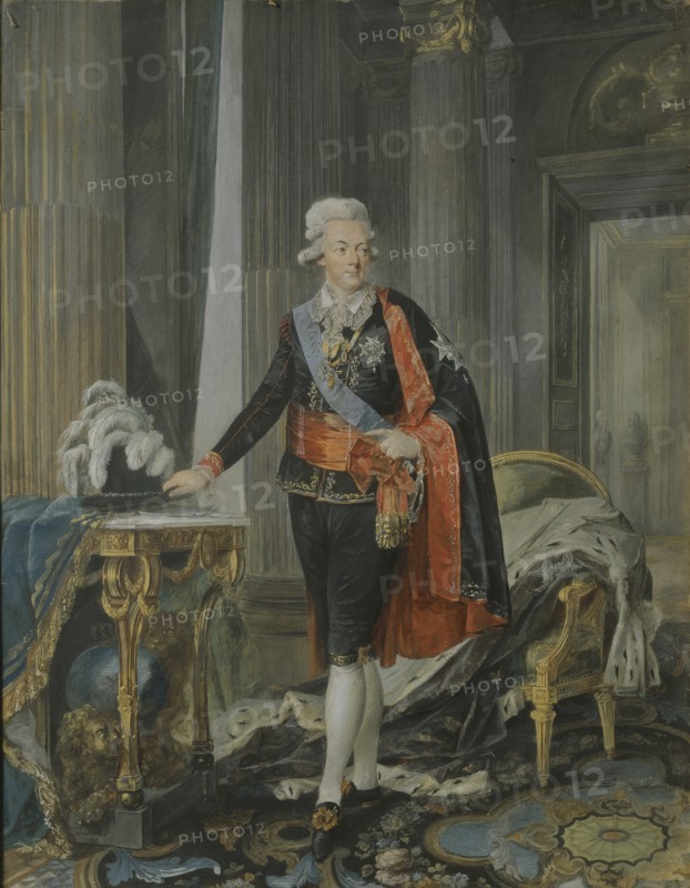 Portrait of King Gustav III of Sweden (1746-1792), 1792.