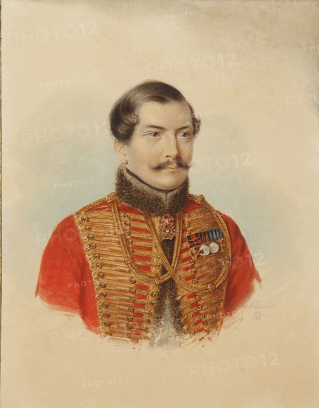 Alexander Grigoryevich Lomonosov (1805-1854), 1837.