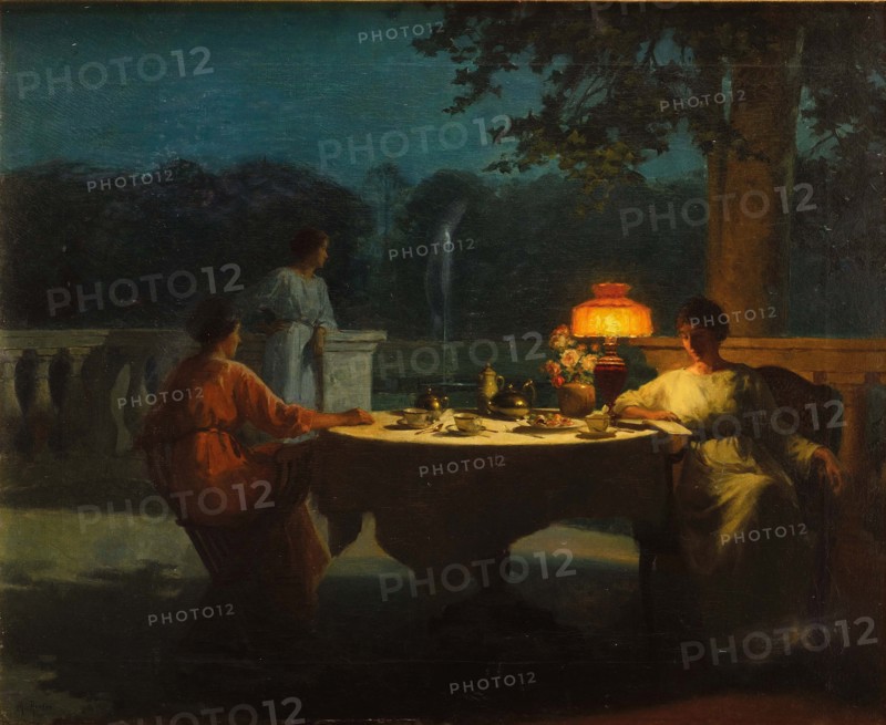 Souper on the terrace.
