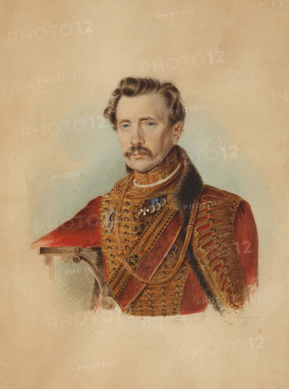 Mikhail Grigorievich Khomutov (1795-1864), 1838.