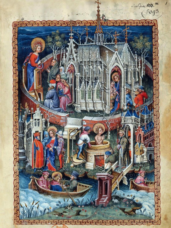 Scenes from the Life of Saint John the Evangelist, Early 15th cen..