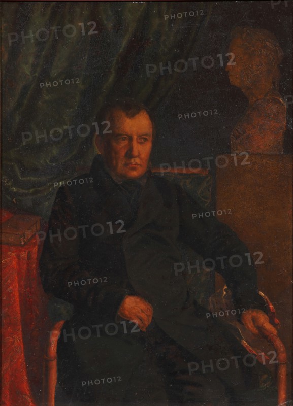Portrait of Pavel Voinovich Nashchokin (1801-1854) , End 1840s.