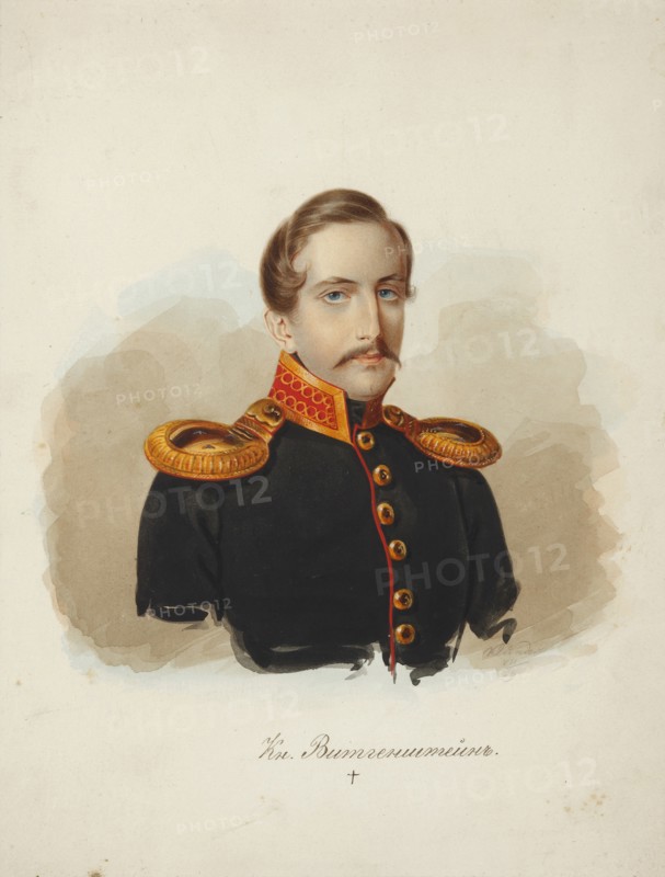 Prince Alexey Petrovich Wittgenstein (1810-1842), 1839.