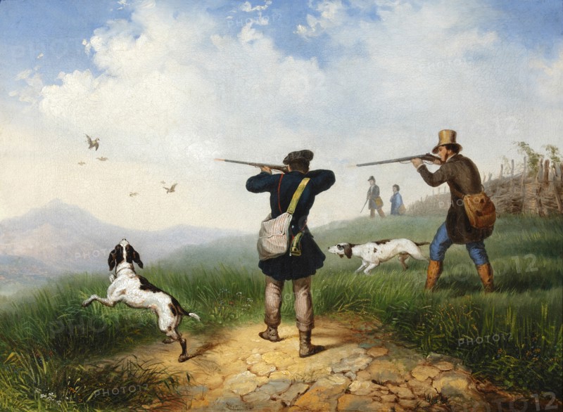 Hunting, 1848.