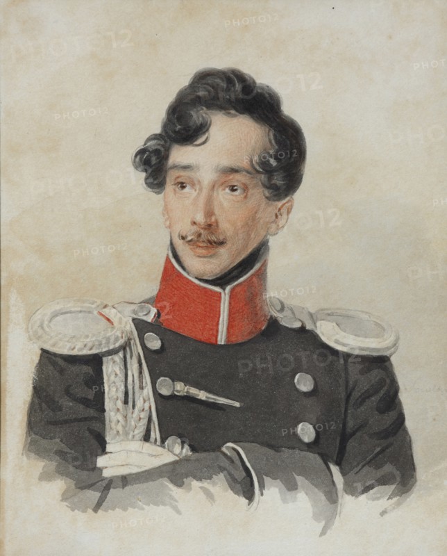 Portrait of Pavel Alexandrovich Nashchokin (1798-1843) , 1826-1827.