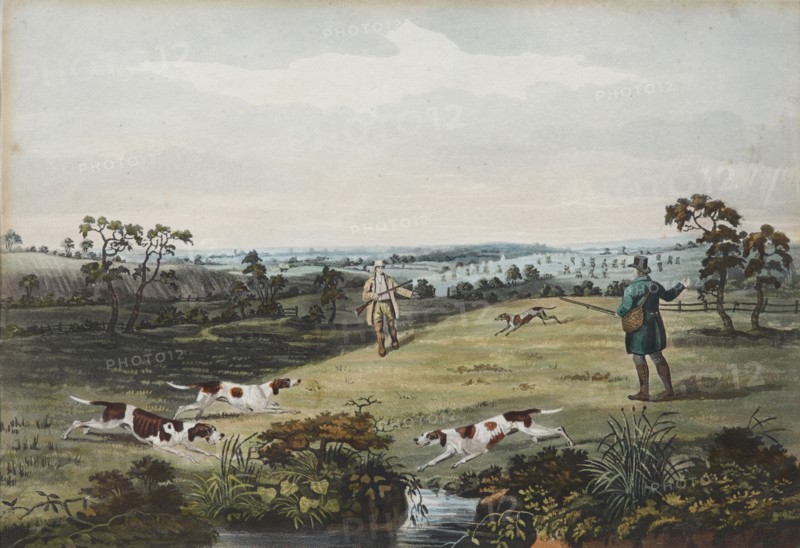 Hunting, First half of the 19th cent..