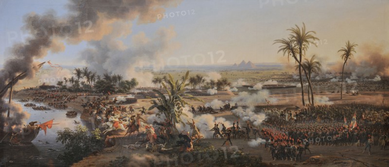 The Battle of the Pyramids on July 21, 1798, 1806.