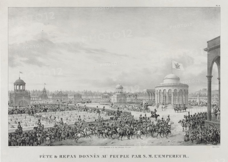 Banquet on the Maidens' Field on September 16, 1826, 1828.