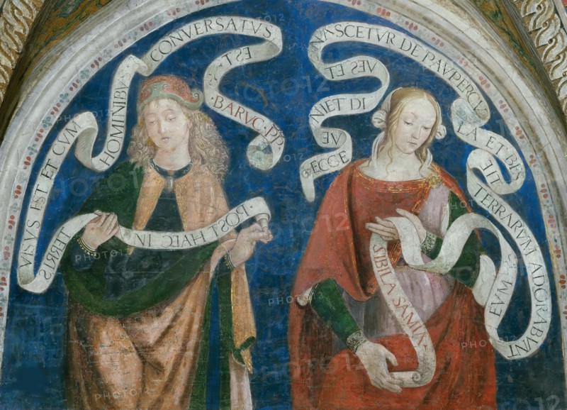 The Prophet Baruch and the Samian Sibyl, 1492-1495.